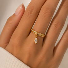 Load image into Gallery viewer, Marquise Drop Ring
