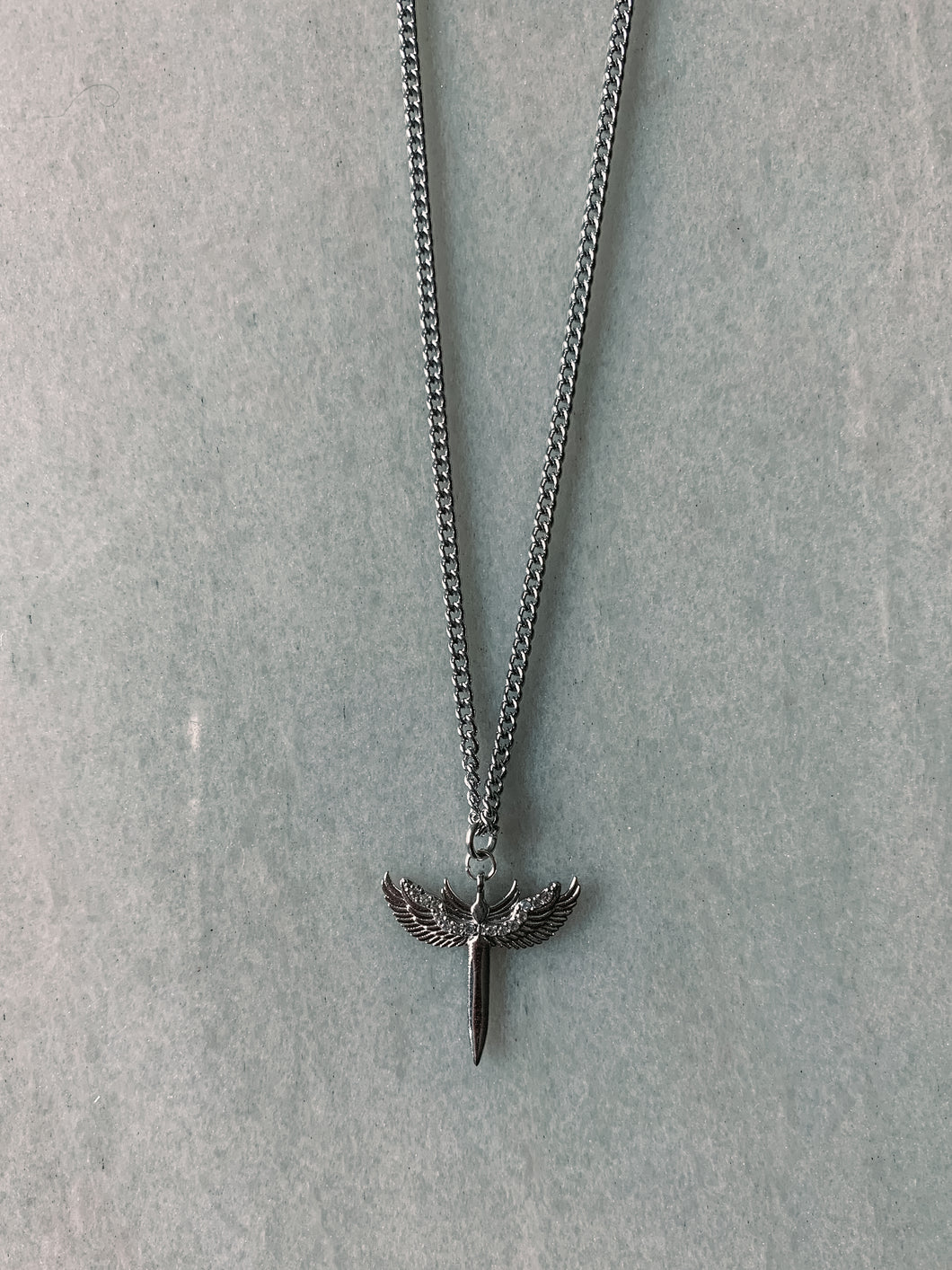 Silver Espada Necklace